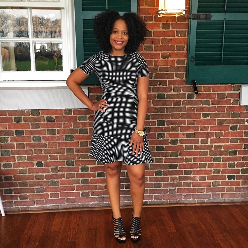 Black & White Dress by Necessary Objects